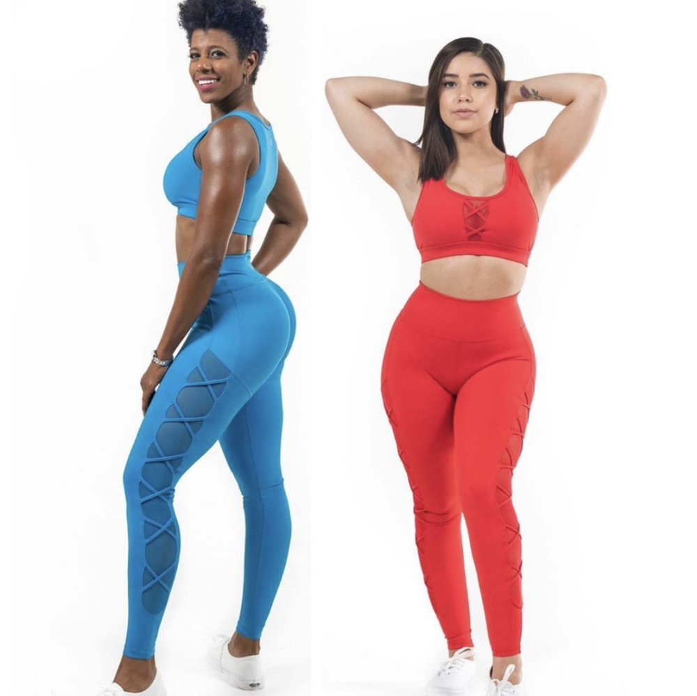 Buffbunny red leggings